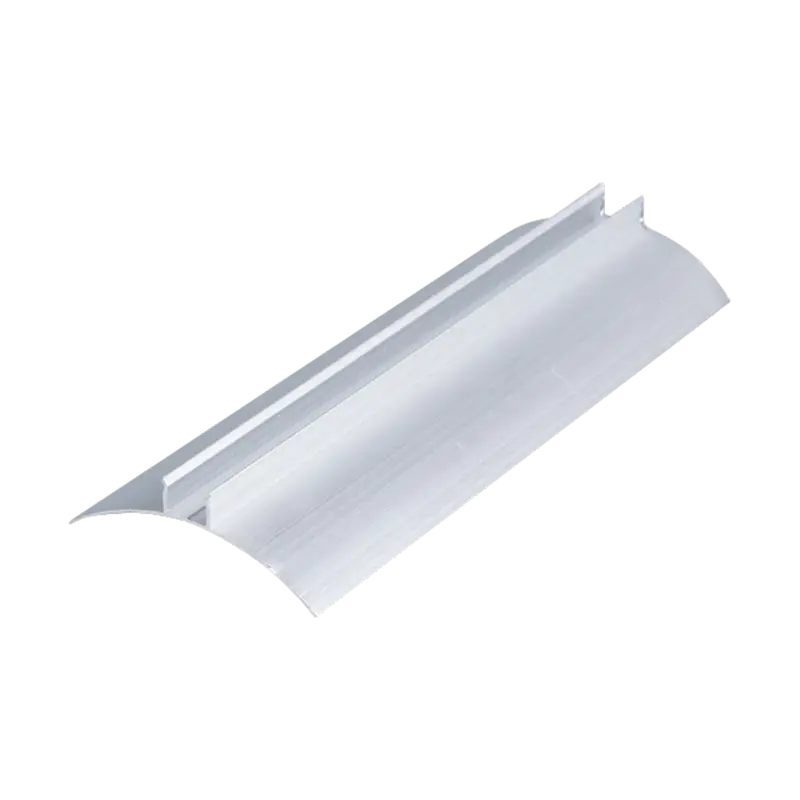 Aluminiumprofil mit Innenbogen