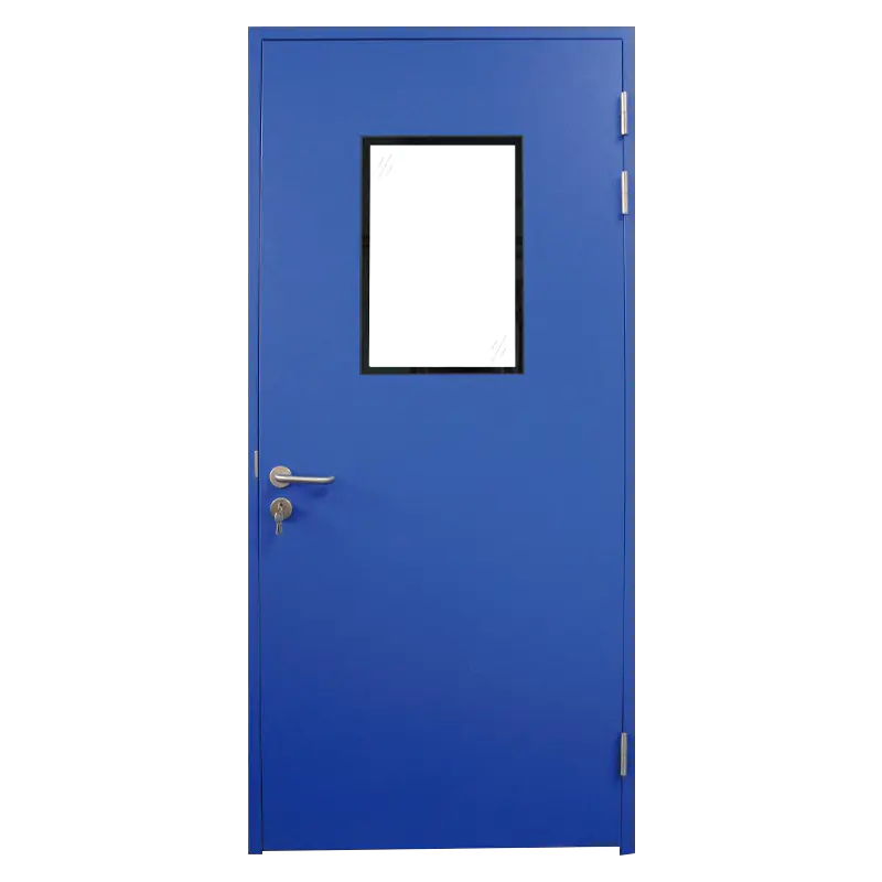 Reinraumtür aus Stahl
